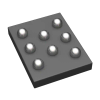 Integrated Circuits (ICs) - Memory -- AT24CM01-UUM-T - Image