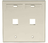 QuickPort Wallplates - 42080-2IP - Leviton Manufacturing