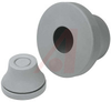 Grommet, liquid tight, grey, for .75 inch hole, .26-.39 cable - 70208877 - Allied Electronics, Inc.