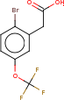 2-Bromo-5-(trifluoromethoxy)phenylacetic acid -- 2621-B-X2 - Image