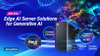 AIR-520 Edge AI HPC integrates the SQ ai100 AI SSDs, NVIDIA RTX GPU cards, Edge AI SDK, and NVAIE to realize a off-the-shelf Gen AI solution - AIR-520-L13A1 - Advantech