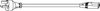 Powercord HO5VV-F 3X1.00 BLK 2.5 meter -- 2145H 10 H50 - Image