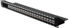 Patch Panel, Rj45, Keystone, 24Port, Blk; Connector Type Secomp -- 58AC5289