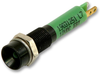 Led Panel Mount Indicator, Black Chrome Bezel, Green, 6 Mm, 24 Vdc, 15 Ma, 6 Mcd, Ip40 Rohs Compliant Cml Innovative Technologies - 26M6068 - Newark, An Avnet Company