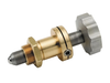 Adjustment Screw, 127 TPI, 12.7 mm Travel, Large Knob, Side Lock - AJS127-0.5K - Newport MKS