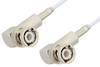 BNC Male Right Angle to BNC Male Right Angle Cable 36 Inch Length Using RG188 Coax - PE3351-36 - Pasternack