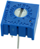 Trimmer Potentiometer, 10Kohm 1Turn Through Hole; Trimpot Type Bourns - 62J2248 - Newark, An Avnet Company