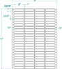 General Purpose Label - Pinfeed - 140051 - Western Numerical Control