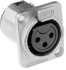 Connector, Xlr, Jack, 3Pos, Panel; No. Of Contacts Amphenol - 23AC1127 - Newark, An Avnet Company