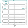Cheshire Address Label - Pinfeed - 140758 - Western Numerical Control