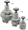 Pressure Regulator, High Flow 1.5-100 PSIG, Air-loading -- 42HA100