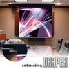 Ceiling-Recessed Electric Projection Screen - Ambassador - Visual Sound, Inc.