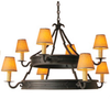Western Chandelier - CH54 - Steven Handelman Studios