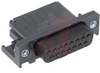 AMPLIMITE HD-20 PCB Mount Receptacle, 15 Pos., Right Angle, All Plastic - 70042972 - Allied Electronics, Inc.