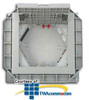 Hubbell Large Capacity Floor Box - HPWLCFBSS - TelephoneStuff.com