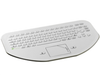 Keywi Mini-CleanBoard Medical Keyboard with Touchpad - White -- 500-100-10 - Image