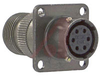 CONNECTOR,WALL MOUNTING RECEPTACLE,CLASS A,SIZE 10,6 #20 SOLDER SOCKET CONTACT - 70010442 - Allied Electronics, Inc.