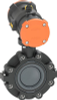 Valves - Plastic-Valves - butterfly-Valves - double-eccentric -- 199243652 - Image