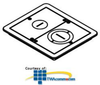 Legrand - Wiremold Floorport Series Flanged Furniture Feed.. - FPFFTC - TelephoneStuff.com