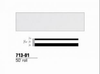 3M Scotchcal 71301 White Striping Automotive Tape - 5/16 in Width x 50 ft Length - 2 mil Thick - 051141-71301 - R. S. Hughes Company, Inc.