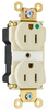 Duplex/Single Receptacle - PT8200-I - Hubbell Wiring Device-Kellems