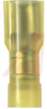 Conn; Crimp Terminals; Disconnect; Female; 12-10 AWG; Nylon; Yellow; Tab sz. 0.2 - 70044318 - Allied Electronics, Inc.