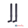 3G 6dBi Rubber Duck Whip Antenna With SMA Male Movable Connector -- ET-WC6WR-SMMO - Image
