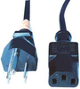 Power Cord, Iec320-C13, 2M, 10A, Black; Connector Type A Alpha Wire - 27M2984 - Newark, An Avnet Company