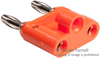 Conn, Banana, Plug, 15A, Screw, Org; Gender Pomona - 74AC7205 - Newark, An Avnet Company