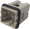 Heavy Duty Insert, Plug, 4Pos, 14Awg; Product Range Amp Te Connectivity - 42AC1189 - Newark, An Avnet Company