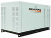 Generac QuietSource Series 22 kW Standby Power Generator -- Model QT02224ANAX-SD