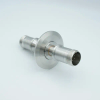 MS Series, Multipin Feedthrough, 6 Pins, 700 Volts, 10 Amps per Pin, Double-Ended w/ Air & Vacuum-side Connectors, 2.95″ QF / KF Flange - A2564-2-QF - MPF Products, INC.