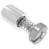 Captive Screw, M3 X 0.5, Press-in, Phillips/Slot Combination, Smooth Bright Knob - 52-3A-53-4 - Southco