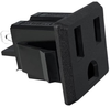 Power Entry Connector, Receptacle, Nema 5-15R, 15A; Product Range Qualtek Electronics - 17B7198 - Newark, An Avnet Company