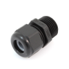 Sealcon CD13NR-BK Liquid Tight Nylon Strain Relief Dome Nut, 1/2