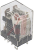 Relay;E-Mech;Gen-Purp;DPDT;Cur-Rtg 15A;Ctrl-V 120AC;Vol-Rtg 300V;Plug-In - 70185156 - Allied Electronics, Inc.