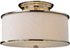 Semi-Flush Mts.-Drum Shade - 359722 - Light Center (The)