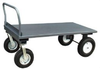HEAVY DUTY WOOD, STEEL & PLASTIC PLATFORM TRUCKS -- HEL248-N7 - Image