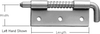 Hinges, Latch Hinges - Spring Latches - H9295LH-02 - H.A. Guden Co., Inc.
