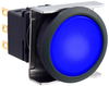 Pb Switch, Spdt, 0.1A, 125Vac, Blue; Product Range Idec - 93AC9179 - Newark, An Avnet Company