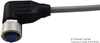 Sensor Cable, Amp, M12 Sensor Right Angle 4 Position Receptacle, Free / Stripped End, 1.5 M, 4.9 Ft Rohs Compliant Te Connectivity - 49Y4519 - Newark, An Avnet Company
