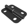 Lift-Off Hinge In-line Knuckle Style, Concealed Mount, Steel, Powder Coat, Black -- 96-DHLOM-10073-RPC - Image