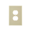 1-Gang Duplex Wall Plates, Thermoplastic Medium Size Glossy Finish - 3021M - Suzhou Ele Mfg Co., Ltd.