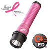 High Performance Rechargeable Flashlight -- Pink Strion LED - Image