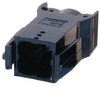 Plug Shell W/latch, 180Deg, 2-4P, Black; Accessory Type Anderson Power Products - 41AH6184 - Newark, An Avnet Company