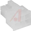 Connector; Nylon; Natural; Soft Shell; Free Hanging; AMP Brand/PE Series - 70083373 - Allied Electronics, Inc.