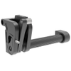 LIFT-A-SYST® Counterbalance Concealed Hinge, M6 Thread, Left, Aluminum, Anodized, Black - CB-11-101-00-10 - Southco