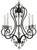 9905EBONY Mid. Chandeliers-Candle - 436430 - Capital Lighting, Inc.