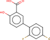2',4'-Difluoro-4-hydroxy[1,1'-biphenyl]-3-carboxylic acid -- 2629-3-X2 - Image