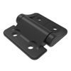 Constant Torque Hinge, Sy mmetric, Forward Torque 0.9 N-m , Reverse Torque 0.9 N-m , Medium Size, Aluminum Alloy, Powder Coat, Black - E6-10-208-50 - Southco